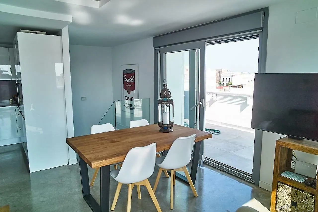 Fabulous Penthouse Downtown Tarifa, Maestro Apartments 0*, Tarifa