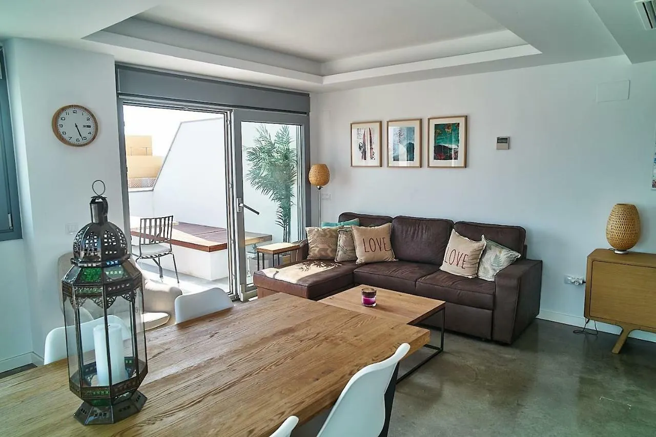 Fabulous Penthouse Downtown Tarifa, Maestro Apartments 0*, Tarifa