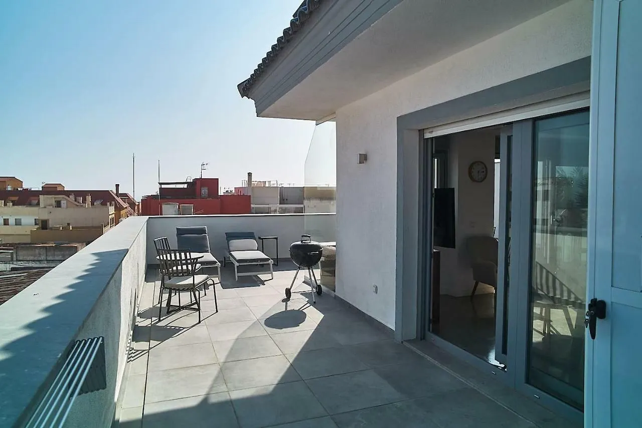 Fabulous Penthouse Downtown Tarifa, Maestro Apartments Spain